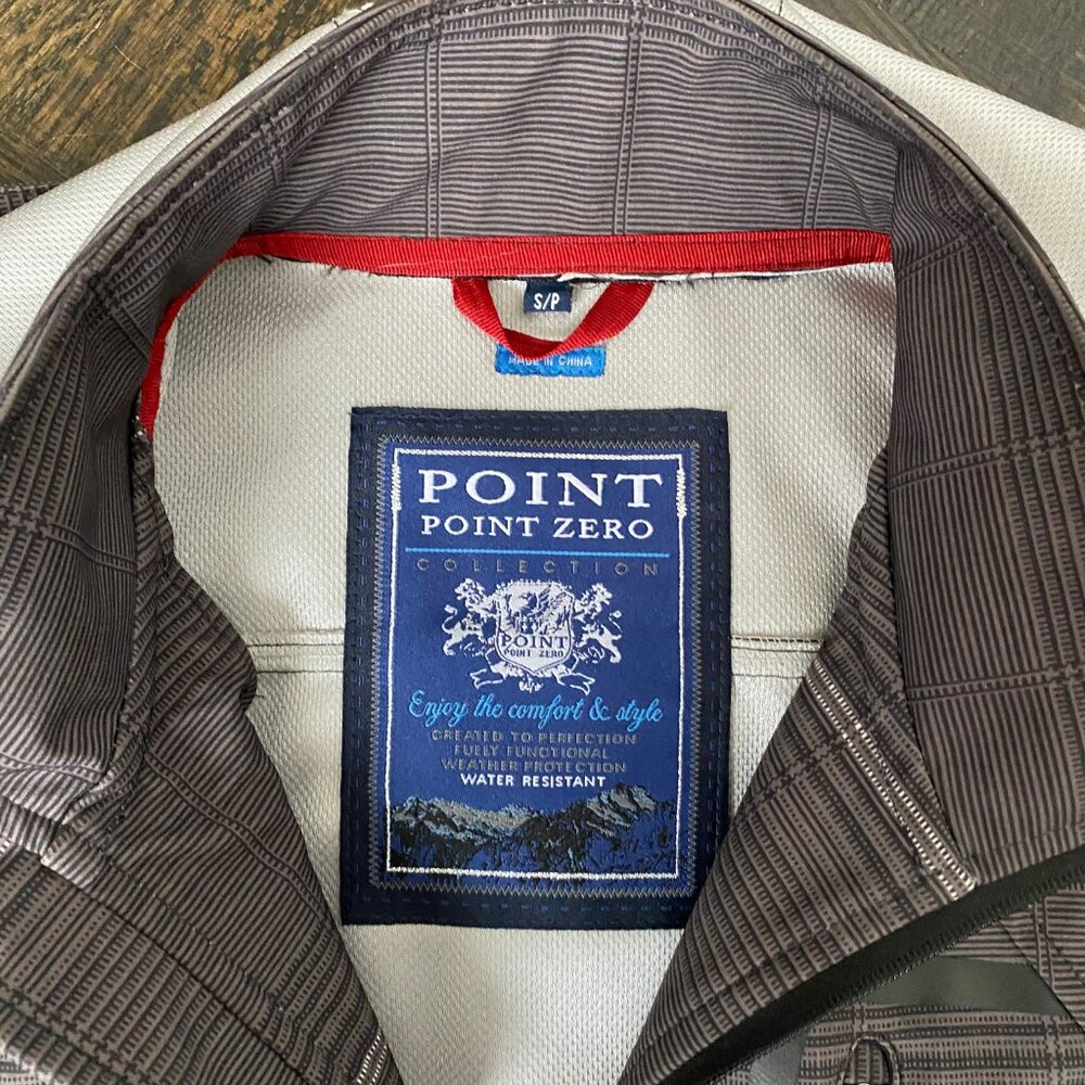 Point Zero Water Resistant Soft Shell Rain Jacket - Men's Small - Picture 5 of 13